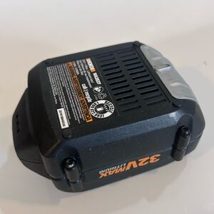 Worx 32V Battery Max 2.0Ah WA3537 Lithium Ion Rechargeable OEM Genuine Tested